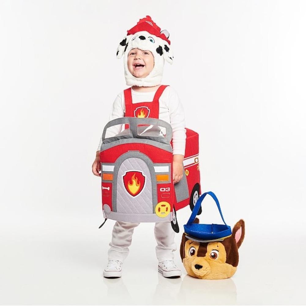 Pottery Barn Kids Paw Patrol Marshall Firetruck Costume